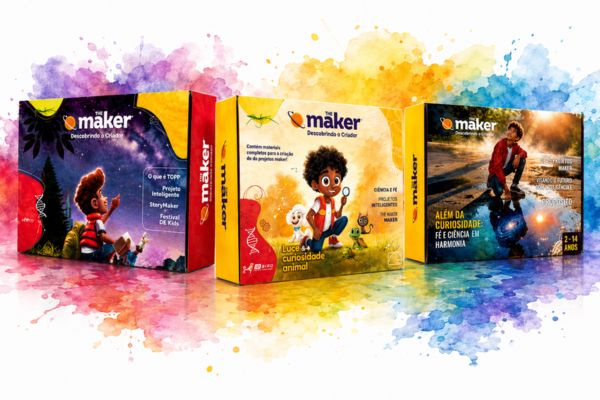 Kit STEAM de Competição com microcontrolador, sensores e materiais de prototipagem